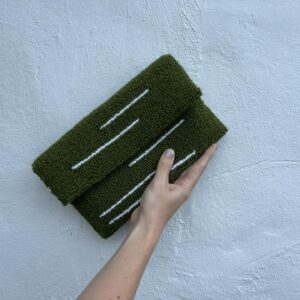 Hand Tufted Purse